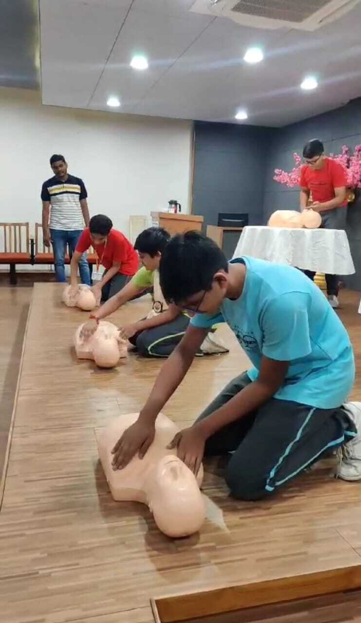 CPR Activity @ Satellite Grade 8 to 12 