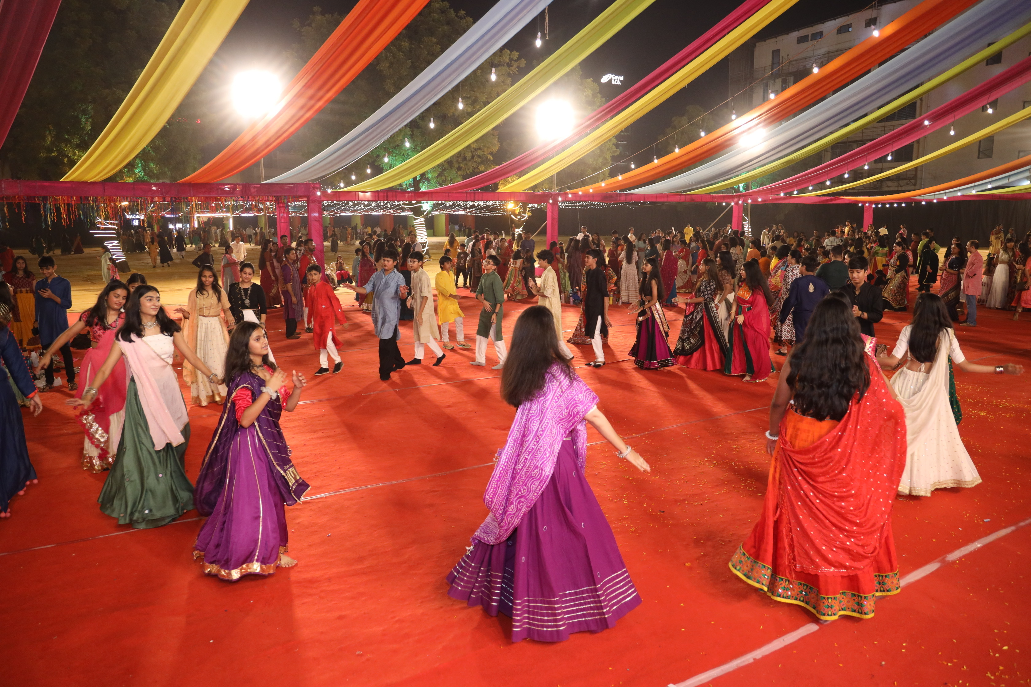 Navratri Evening Celebrations Illuminate Anand Niketan Satellite Campus with Sheri Garba 2023