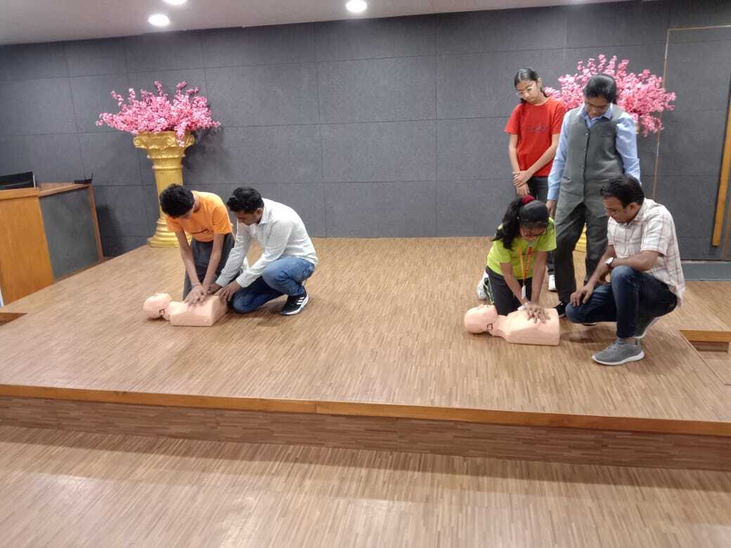 CPR Activity @ Satellite Grade 8 to 12 