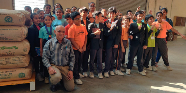 A field trip to The Waghbakri Tea factory, photo 2