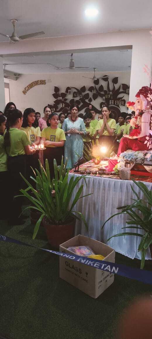 Anand Niketan Satellite Campus Celebrates Joyous Ganesh Utsav Ceremony, photo 1