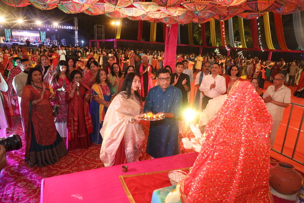 Navratri Evening Celebrations Illuminate Anand Niketan Satellite Campus with Sheri Garba 2023, photo 1